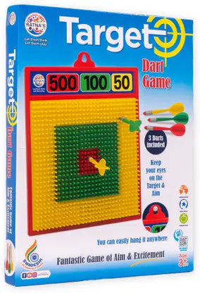 RATNA'S Target Dart Game Darts & Plastic Bullets (Multicolor) (1874) Darts & Plastic Bullets  (Multicolor)